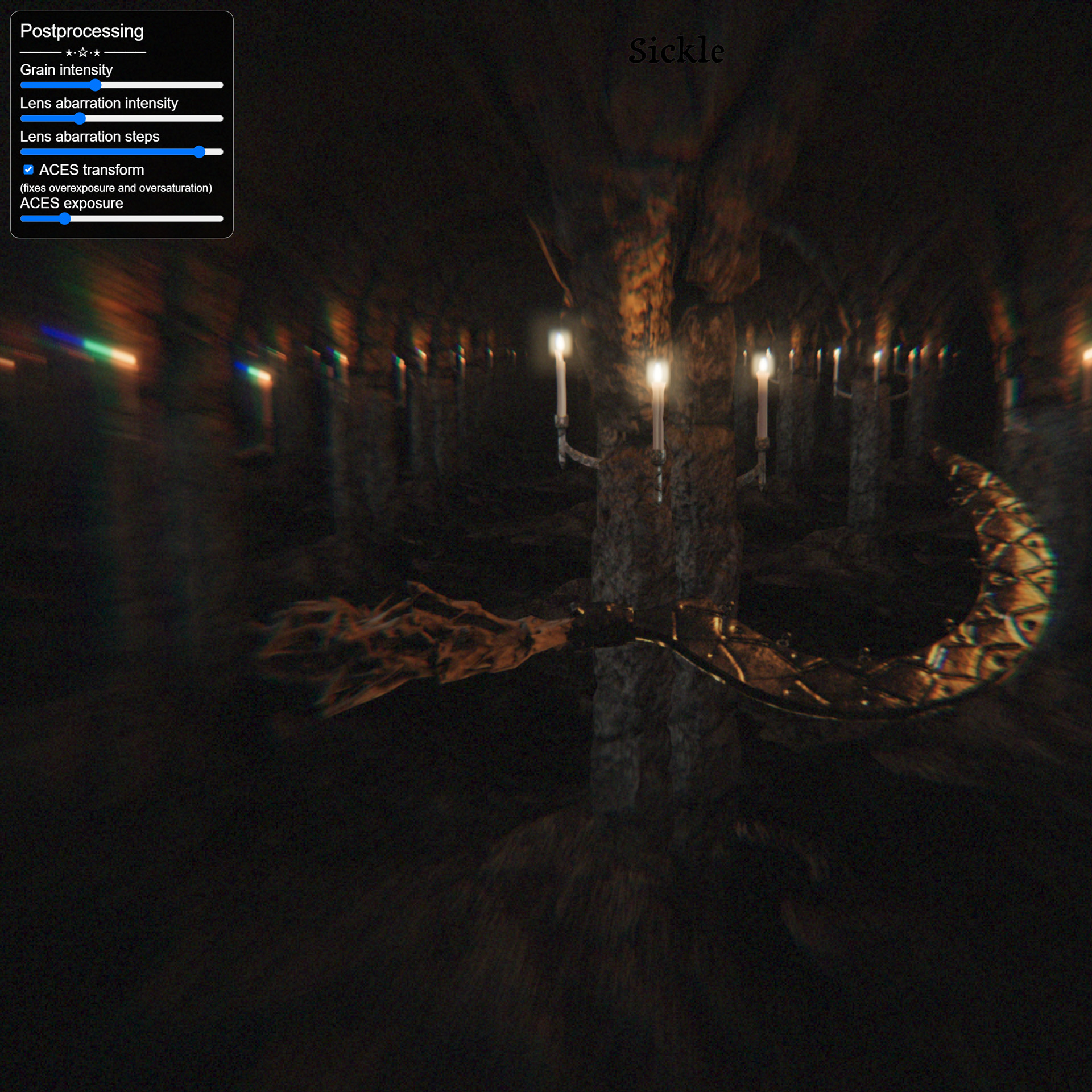 Postprocessing effects screenshot